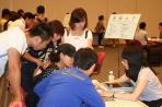 The explanation meeting of college at JR HAKATA CITY
